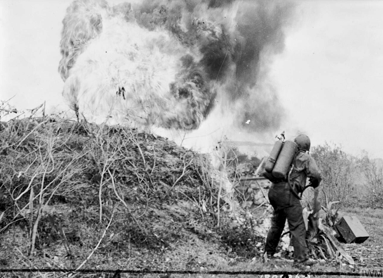 US Flame-Thrower, Saipan
