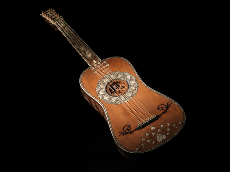 Baroque Five Course Guitar