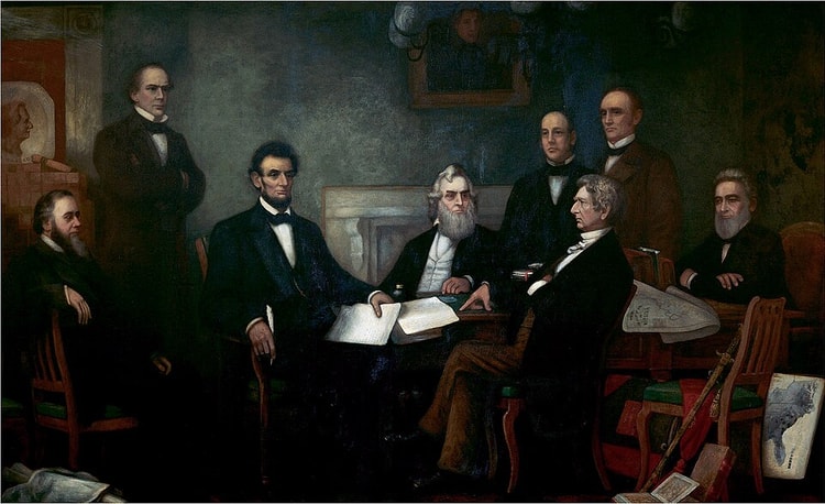 First Reading of the Emancipation Proclamation