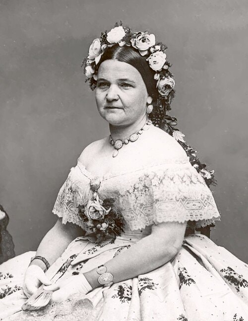 Mary Todd Lincoln, 1861