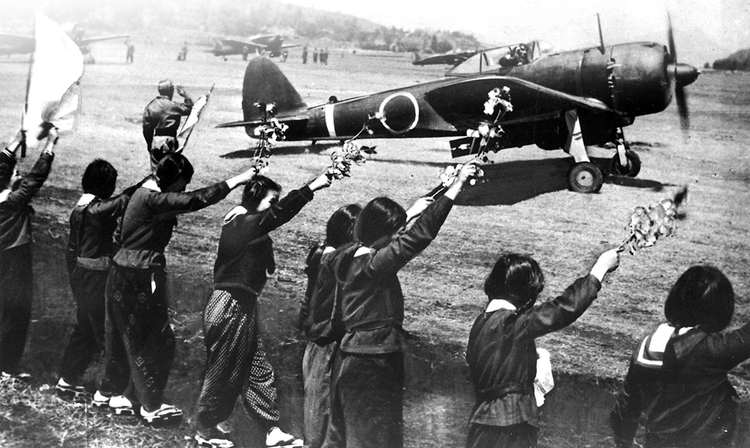 Waving off a Kamikaze Pilot
