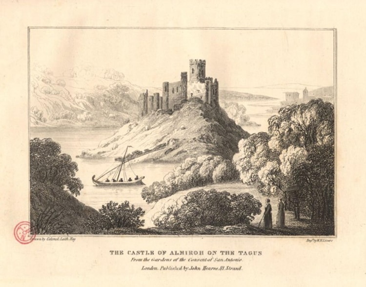 Castle of Almiroh on the Tagus