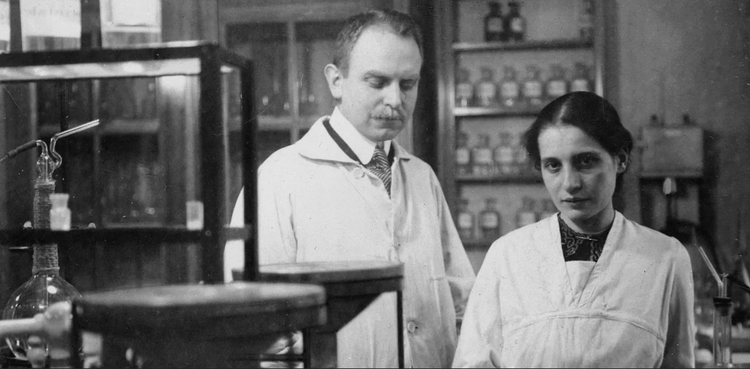 Otto Han & Lise Meitner