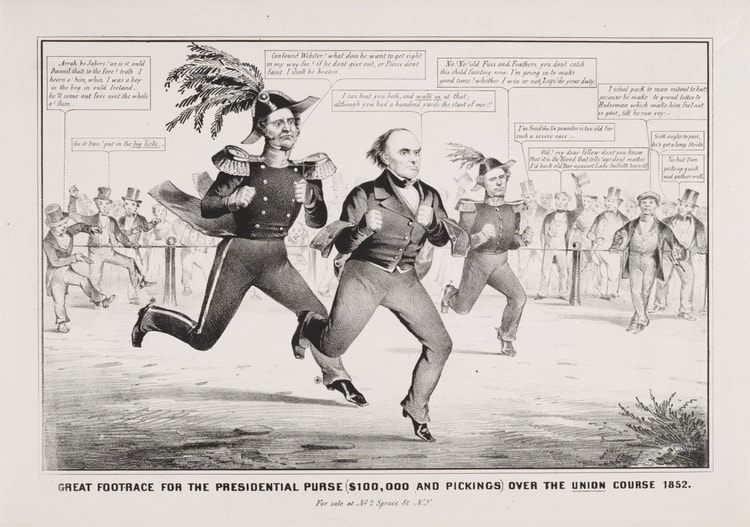 Great Footrace for the Presidential Purse, 1852