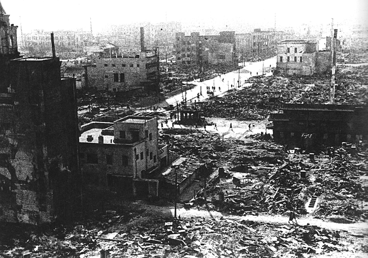 Tokyo Bomb Damage, March 1945