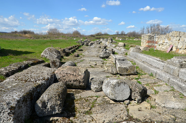 Roman Street at Ulpia Oescus
