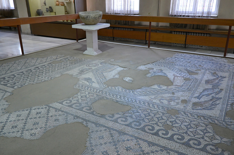 Achaeans Mosaic from Ulpia Oescus
