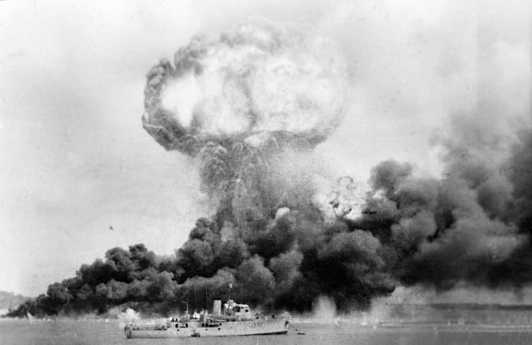 Japanese Bombing of Darwin, 1942