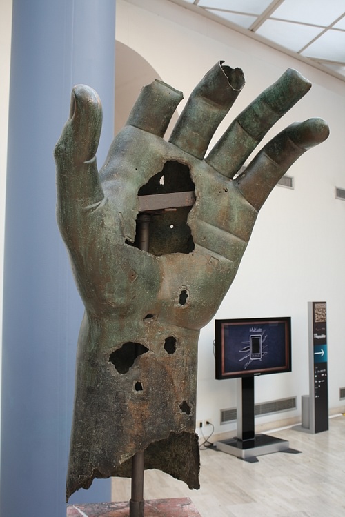 Colossal Bronze Hand of Constantine I
