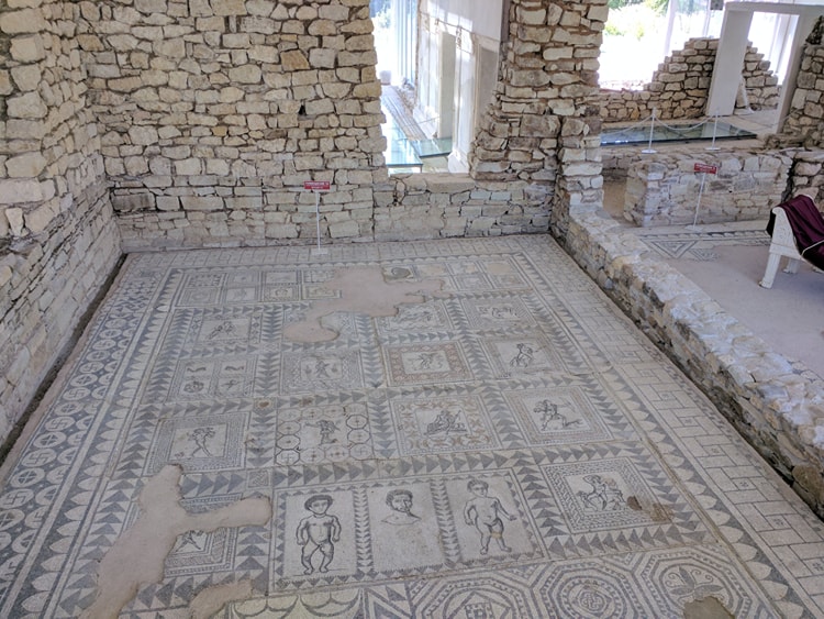 Family Portrait and Mythological Mosaic from Villa Armira