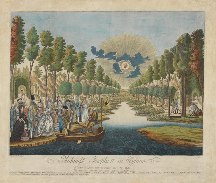 Arrival of Joseph II in Elysium After His Passing