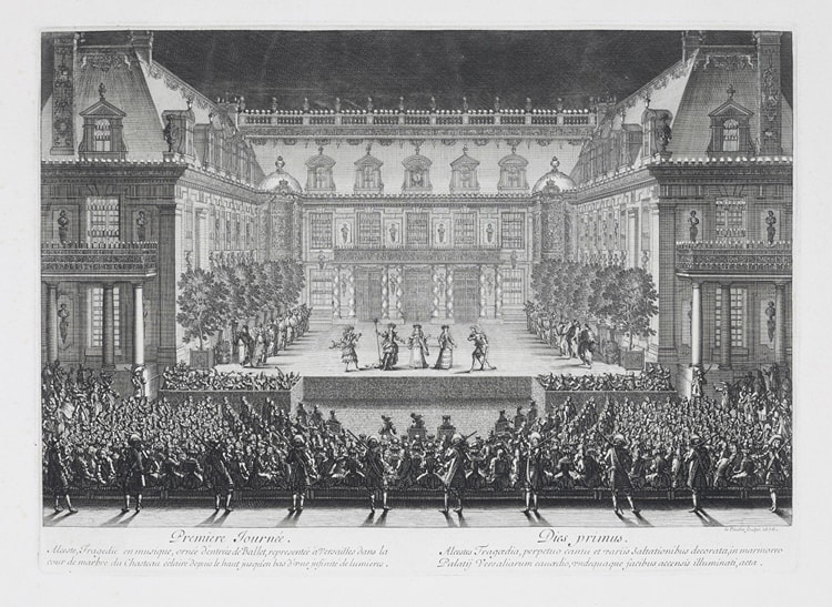 Performance at the Palace of Versailles, 1676