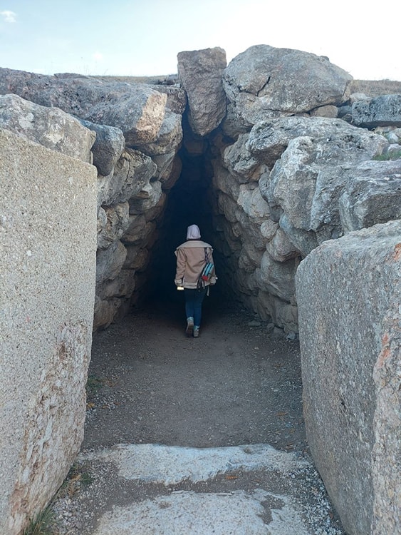 Postern Tunnel Under Yerkapı, Hattusa