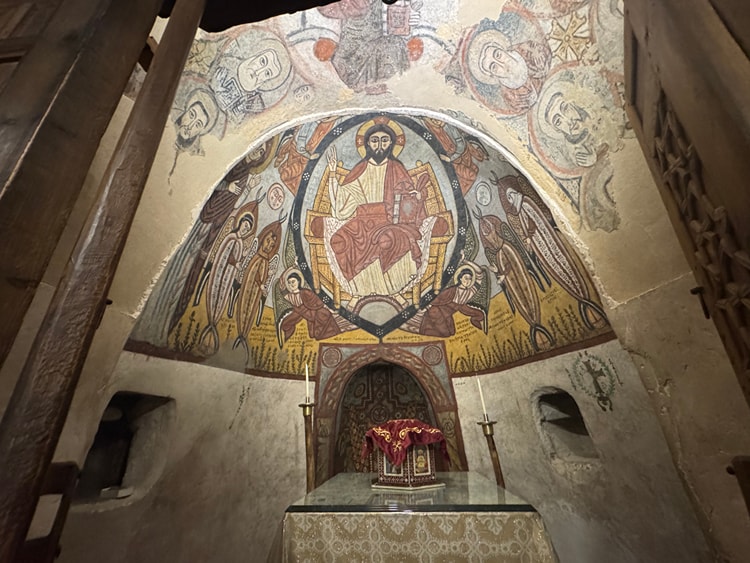 Christ in Majesty, Monastery of Saint Anthony