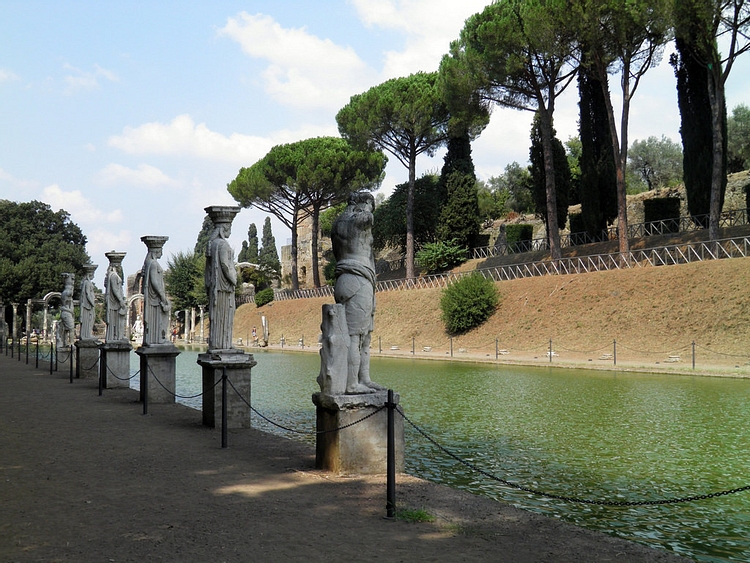 The Canopus at Hadrian's Villa, Tivoli