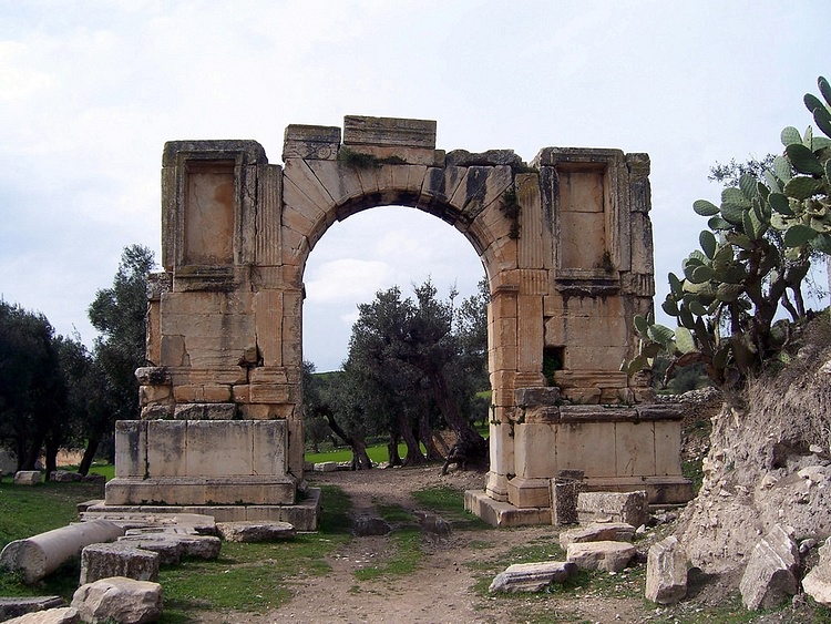 Arch of Alexander Severus, Dougga