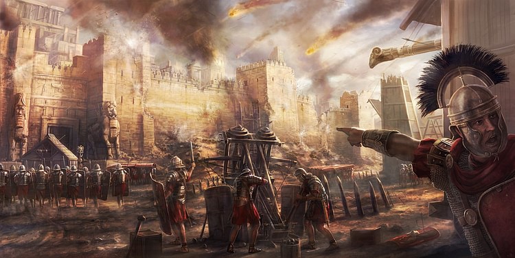Roman Artillery Attack