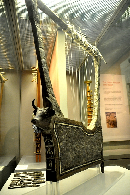 Silver Lyre, Ur, Mesopotamia