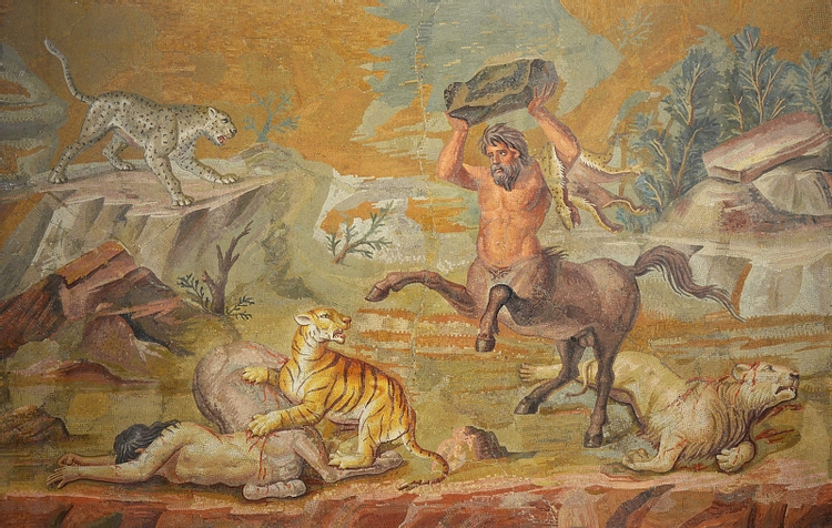 Centaur, Roman Mosaic