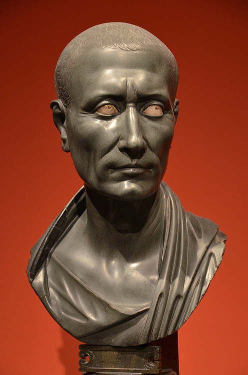 Posthumous bust of Caesar