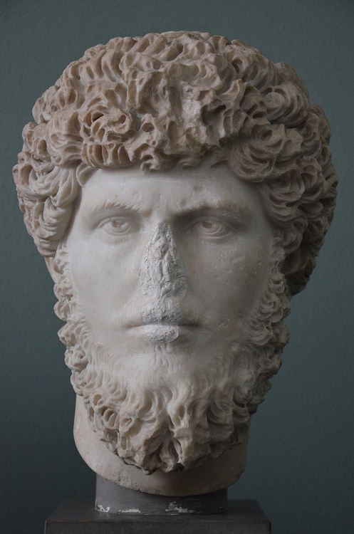 Bust of Roman Emperor Lucius Verus