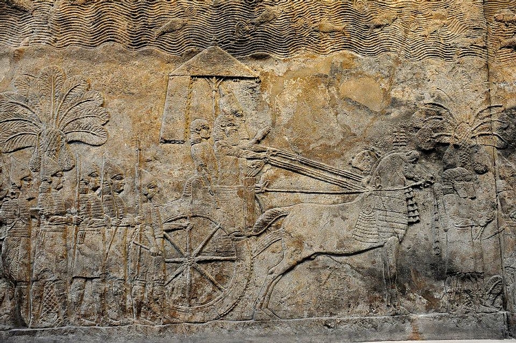 Assyrian Military Campaign in Southern Mesopotamia