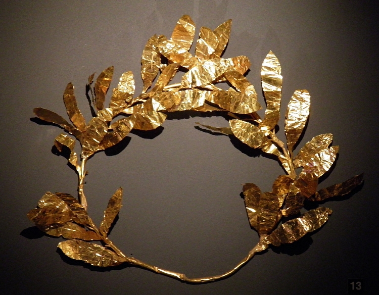 Gold Olive wreath