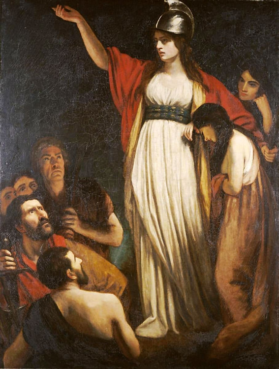 Boadicea Haranguing the Britons