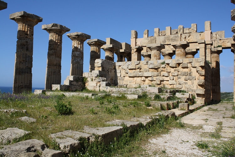 Interior, Temple of Hera, Selinus