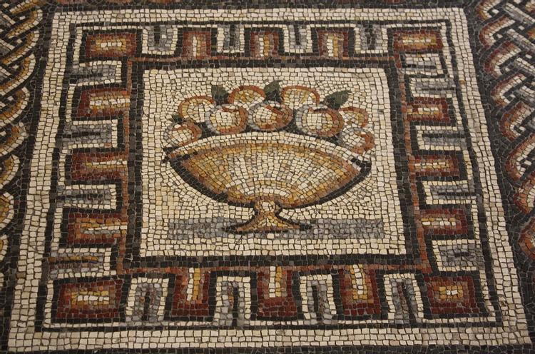 Fruit, Roman Mosaic