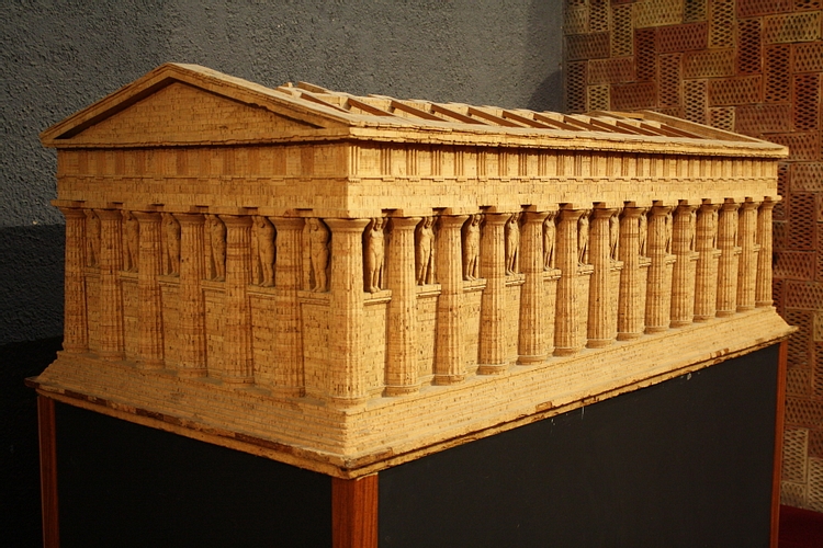 Temple of Zeus Model, Agrigento