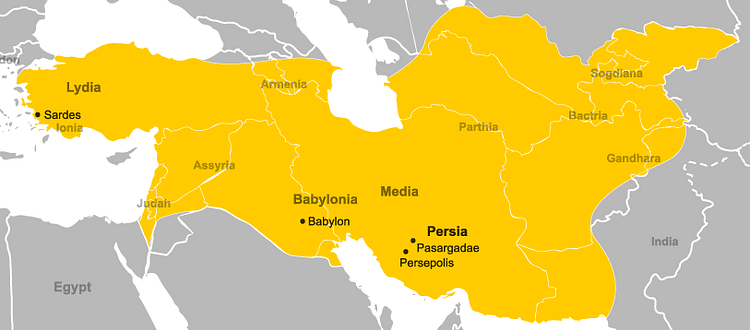 Império de Ciro, o Grande