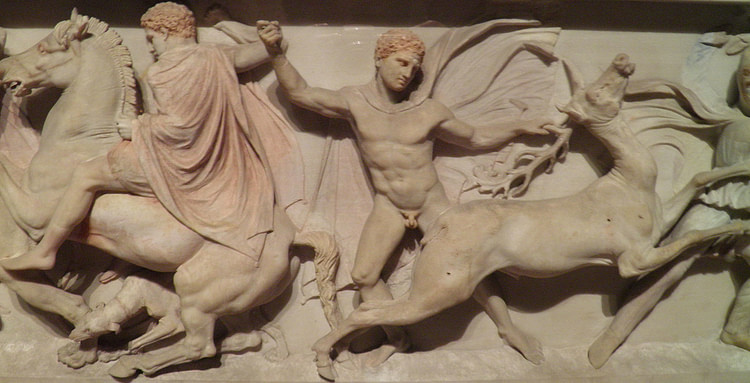 Alexander Sarcophagus (detail)