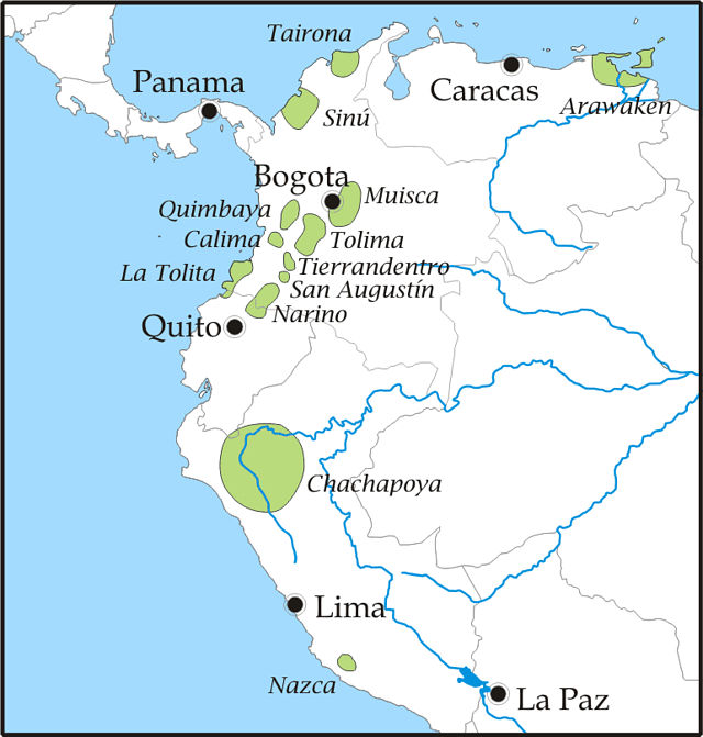Nazca Civilization Map