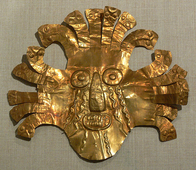 Nazca Gold Mask