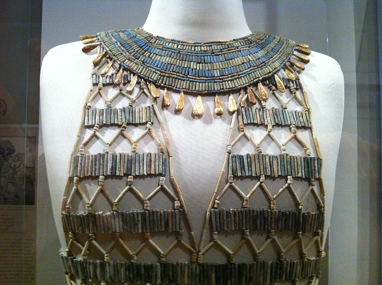 Egyptian Beadnet Dress (Detail)