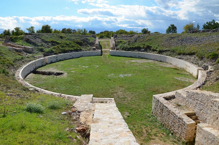 Roman military amphitheatre