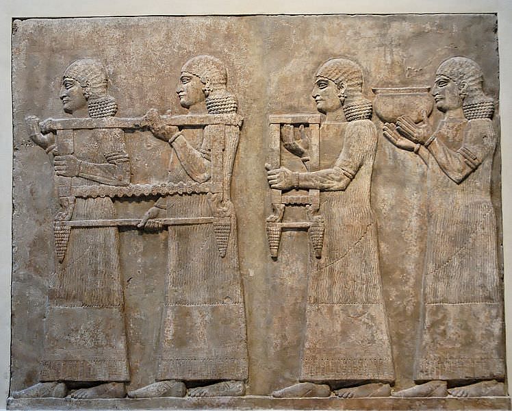 Servants at Dur-Sharukkin (Khorsabad)