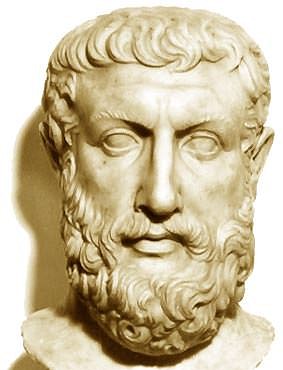 Bust of Parmenides