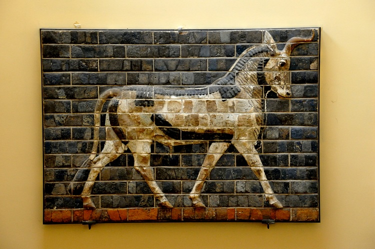 An Auroch from the processional street at Babylon