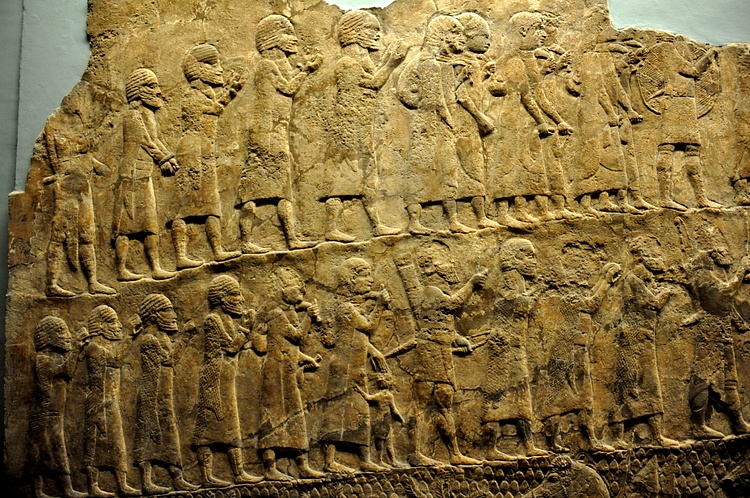 People of Lachish Deported and Relocated