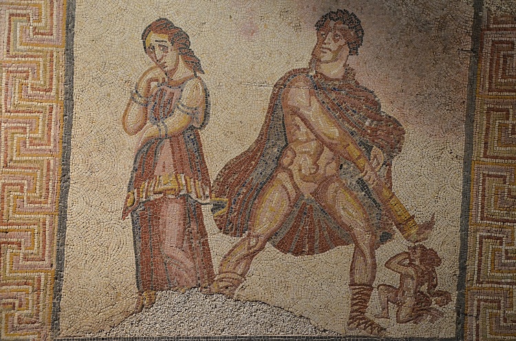 Hercules Furens Mosaic