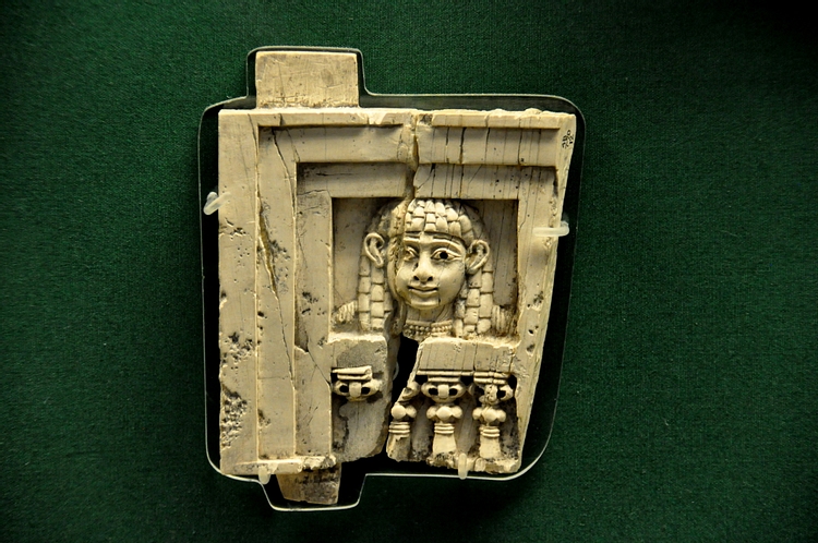 Woman at the Window Ivory from Nimrud