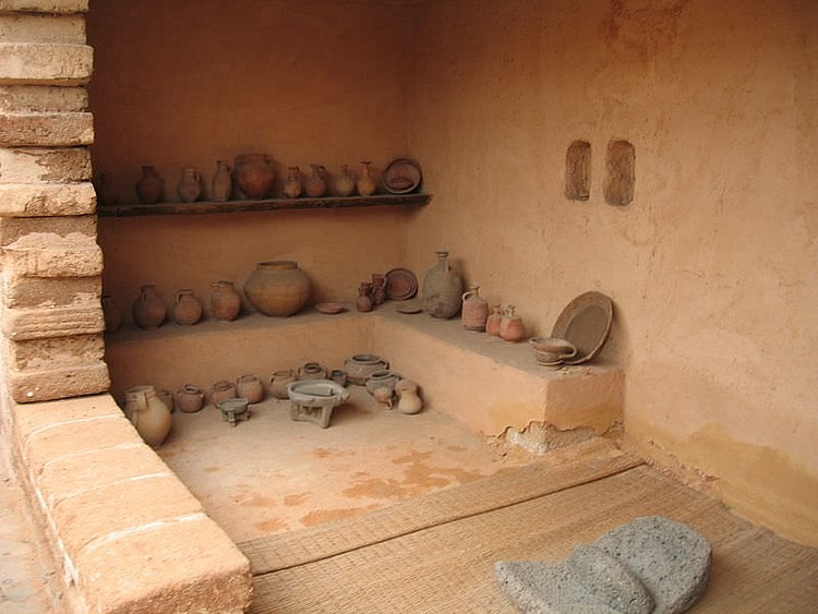 Reconstructed Israelite House