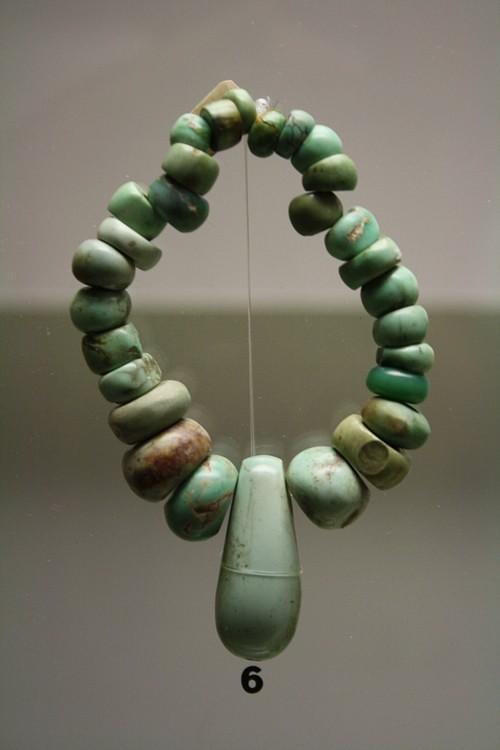 Neolithic Variscite Necklace