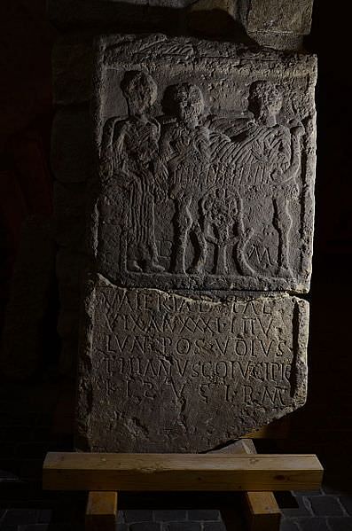 Stele with Epitaph from Roman Dacia (Romania)