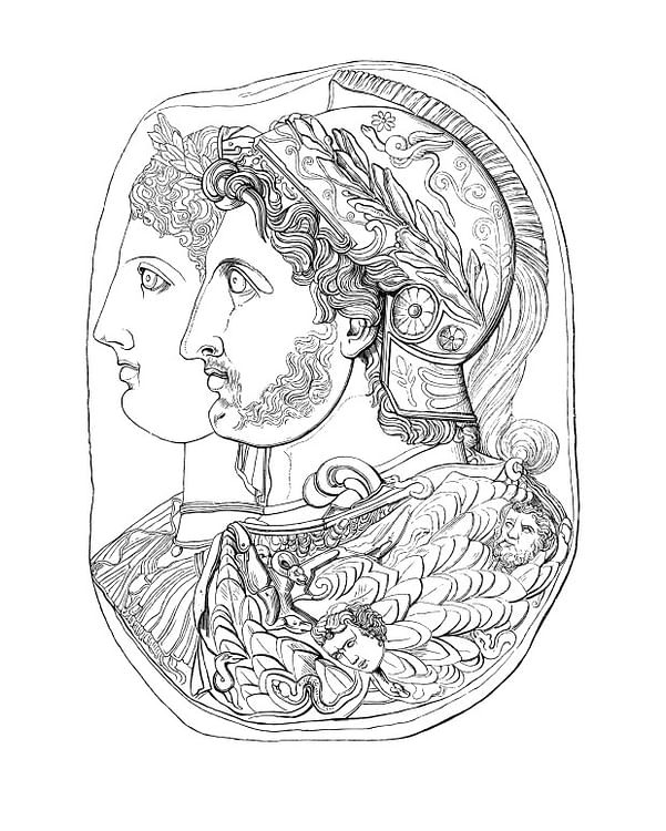 Ptolemy I Soter and Wife Eurydice