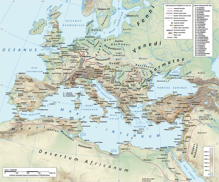 Roman Road Network