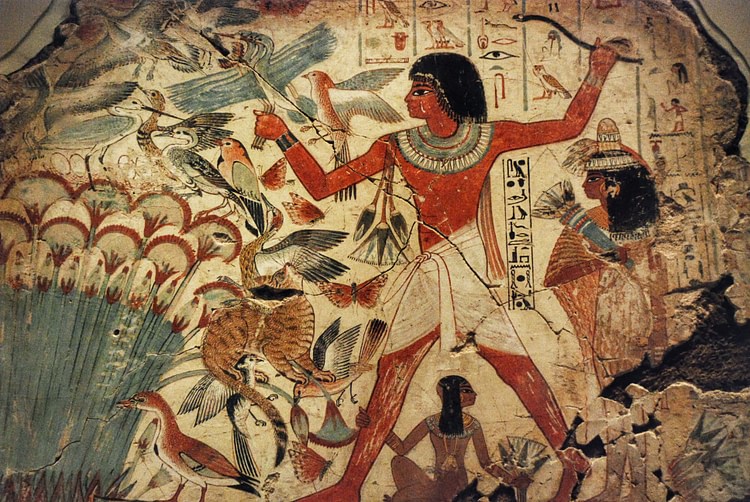 Egyptian Hunting in the Marshes