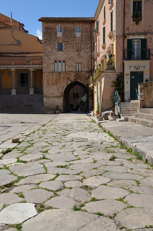 Via Appia at Terracina